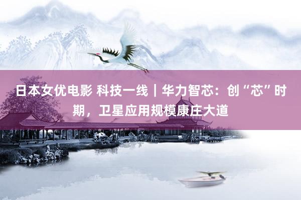 日本女优电影 科技一线｜华力智芯：创“芯”时期，卫星应用规模康庄大道