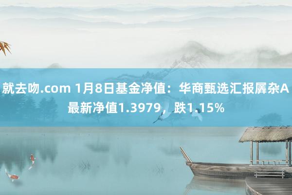 就去吻.com 1月8日基金净值：华商甄选汇报羼杂A最新净值1.3979，跌1.15%